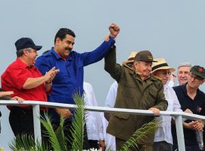 Just look at these glorious Communist leaders. Raul Castro is looking especially vigorous. 
