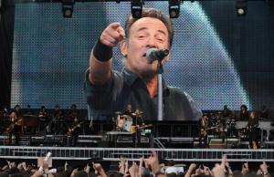 Look, it's Hero of Socialist Labor Bruce Springsteen. This man needs you to buy his albums for $9.99. Remember, he cares about the proles.