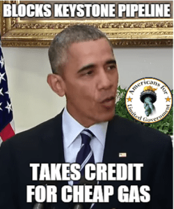 Never forget comrades, Dear Leader has nothing to do with gas prices unless they are cheap...